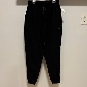 Tentree black joggers.